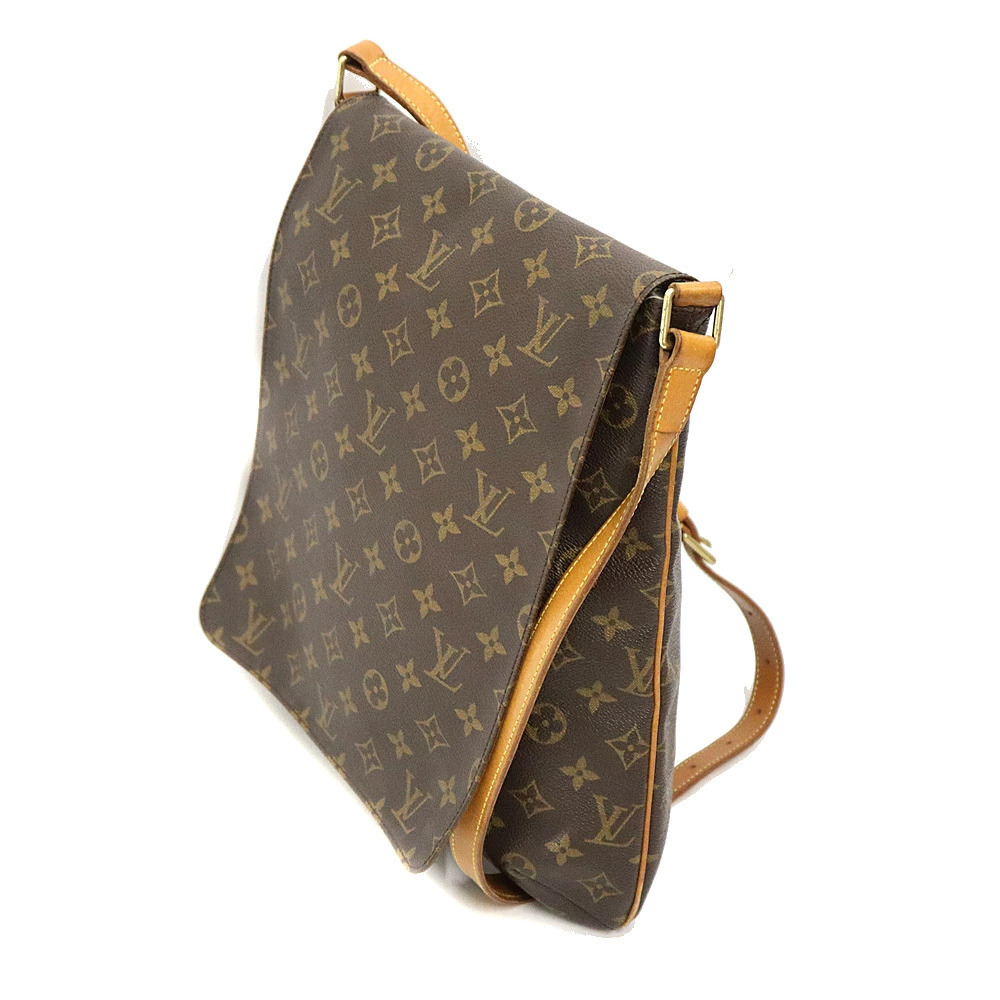 Louis Vuitton Leather Brown Bag Musette Shoulder